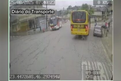 Destreza e direção defensiva do profissional foram essenciais para evitar acidente com menino de 5 anos na Estrada do Pedroso