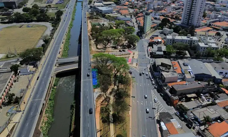 Santo André reinaugura Praça Samuel de Castro Neves revitalizada e ampliada. Foto: Divulgação