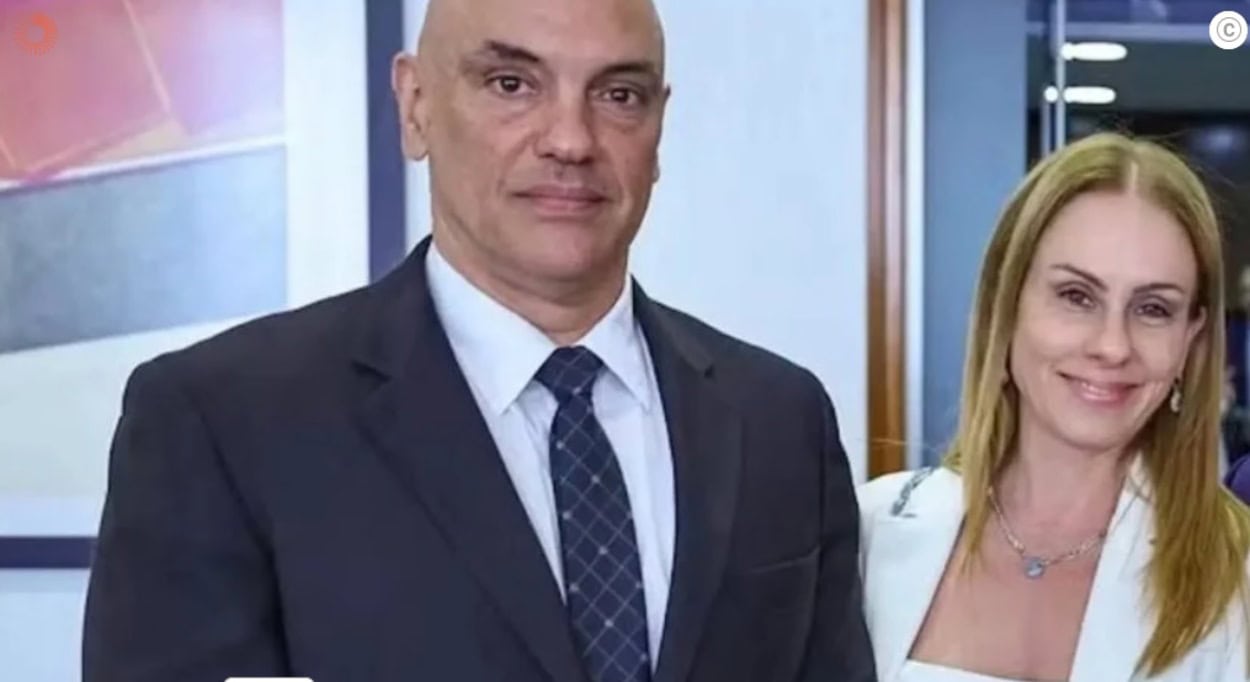 Governo dos EUA impõe Lei Magnitsky à mulher de Alexandre de Moraes. Foto: Reprodução