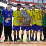 Com trabalho de base, atletas de São Bernardo conquistam medalhas com a Seleção Brasileira Infantil de Handebol, no Paraguai
