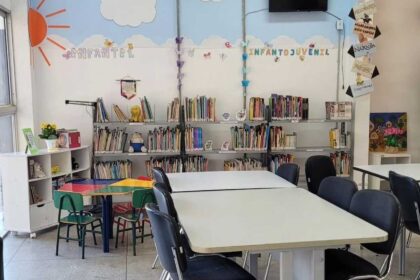Biblioteca do CEU Das Artes passa por revitalização para receber a população em Diadema