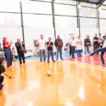 Tite Campanella entrega quadra revitalizada na EMEF Bartolomeu Bueno da Silva