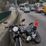 Motociclista perde a vida em acidente de trânsito em Santo André