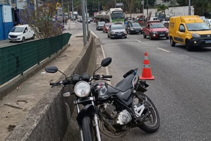 Motociclista perde a vida em acidente de trânsito em Santo André