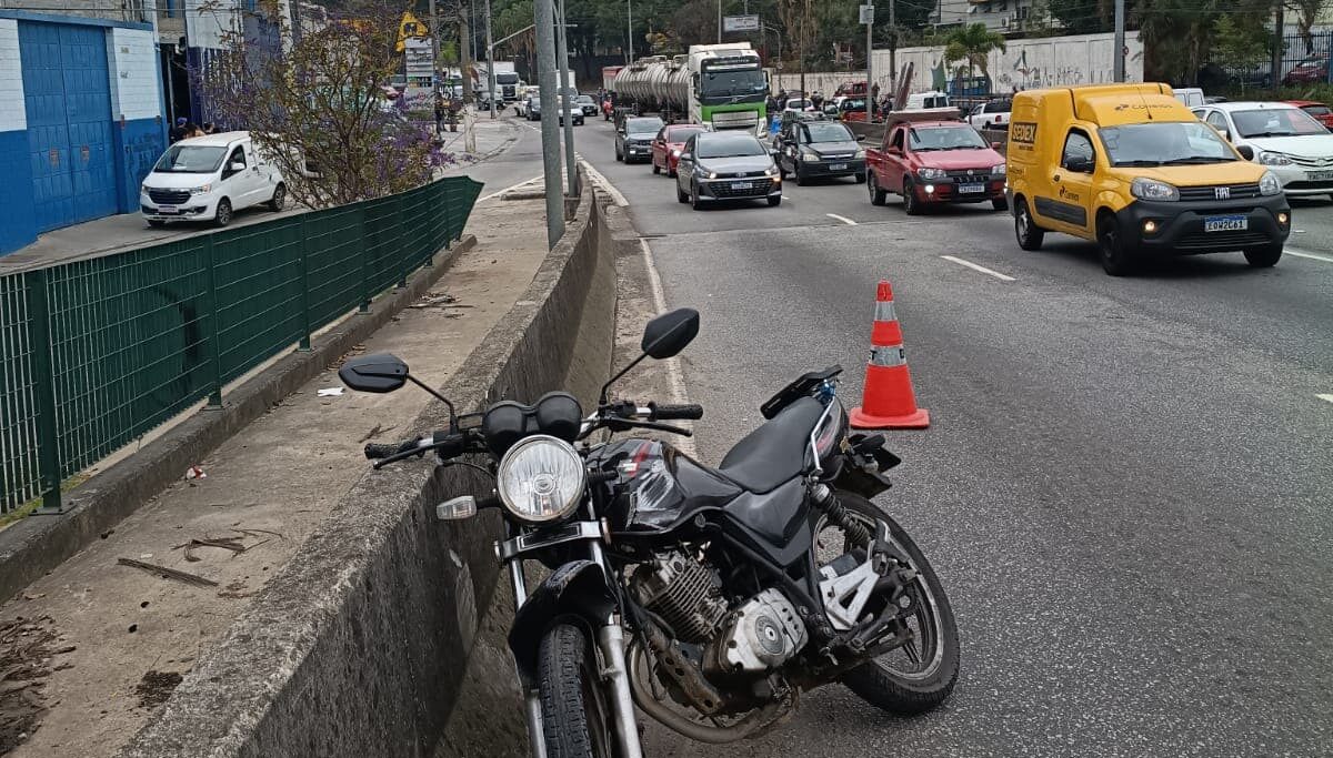 Motociclista perde a vida em acidente de trânsito em Santo André
