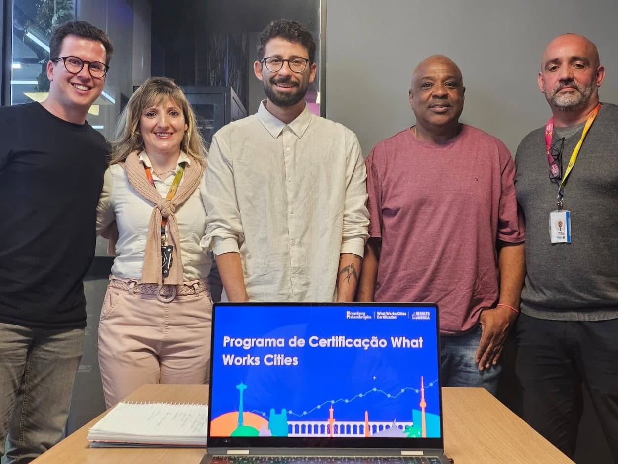 Prefeitura realizou o primeiro encontro na última semana com representante da What Works Citties - Foto: Fernando Coutinho/PMETRP