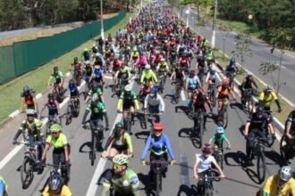 Esplanada do Paço de São Bernardo recebe 1º Encontro de Ciclistas do ABC Paulista
