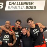 Prefeito Taka acompanha vitória de Diadema no Challenger Internacional de Basquete 3x3