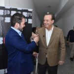 Prefeito Gilvan Ferreira participou nesta segunda-feira de evento ao lado do secretário estadual de Saúde, Eleuses Paiva