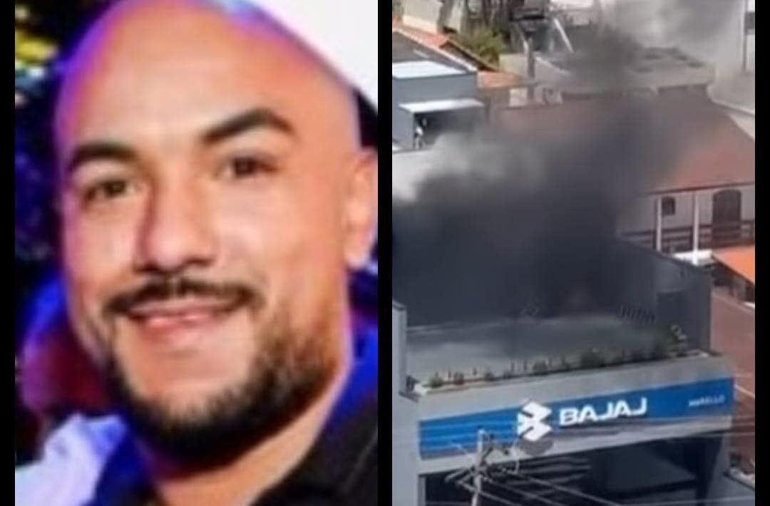 Rapaz fica ferido em incêndio em concessionária de motos em Santo André