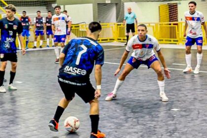 Liga Sancaetanense de Futsal recebe Wimpro de Guarulhos pelo Paulista Sub-20 e goleia por 7 a 1