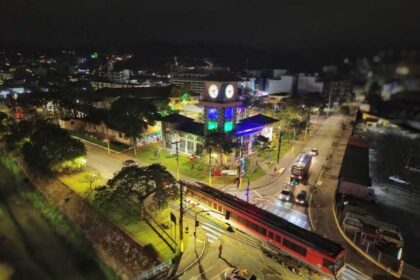 Vagão histórico da CPTM chega a Ribeirão Pires