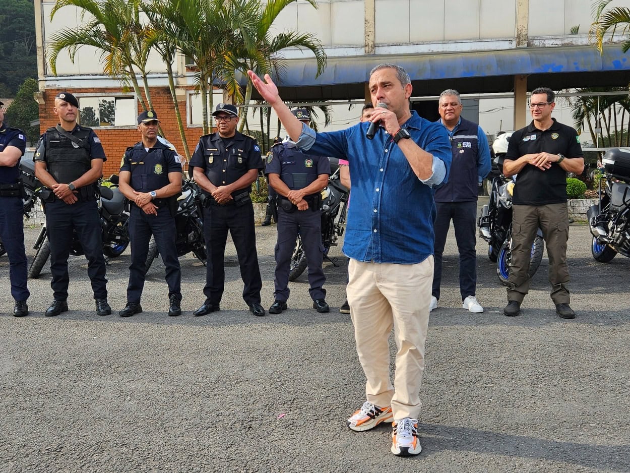 presidente do Consórcio ABC e prefeito de Ribeirão Pires, Guto Volpi.