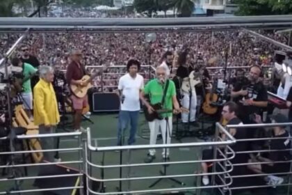 Artistas participam de atos contra PEC da Blindagem em várias cidades do Brasil