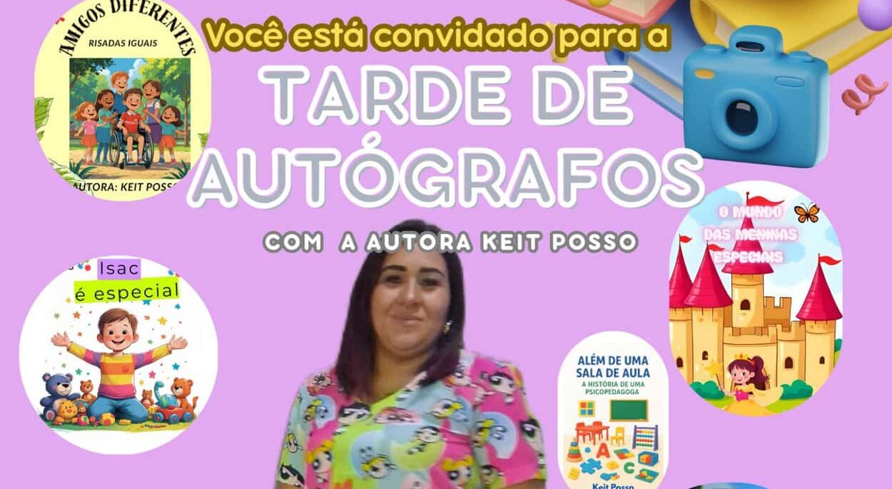 Livro infantil de Keit Posso promove inclusão e empatia na educação