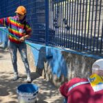 EMEB José Rodrigues Pinto ganha ação de 250 voluntários do Transforma Diadema. Fofo: Divulgação