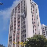 Incêndio atinge apartamento na divida de Diadema e SP