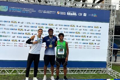 Equipe de São Bernardo conquista quatro medalhas no Brasileiro Interclubes Sub-20 de Atletismo