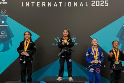 Rebeca Bem-Te-Vi, atleta de São Bernardo, conquista mais duas medalhas em campeonato de Jiu-Jítsu em Las Vegas