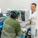 Ações sobre saúde das córneas mobilizam pacientes da Clínica da Visão de São Bernardo