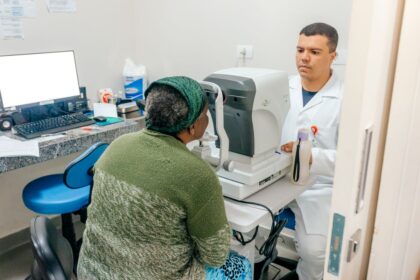 Ações sobre saúde das córneas mobilizam pacientes da Clínica da Visão de São Bernardo