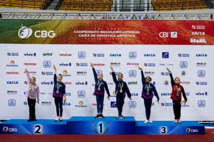 Ginástica Artística feminina de São Bernardo é vice-campeã do Campeonato Brasileiro infantil