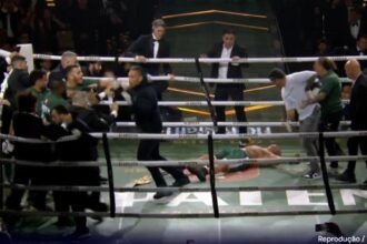 Confusão no Ringue: Luta entre Popó e Wanderlei Silva termina em briga generalizada