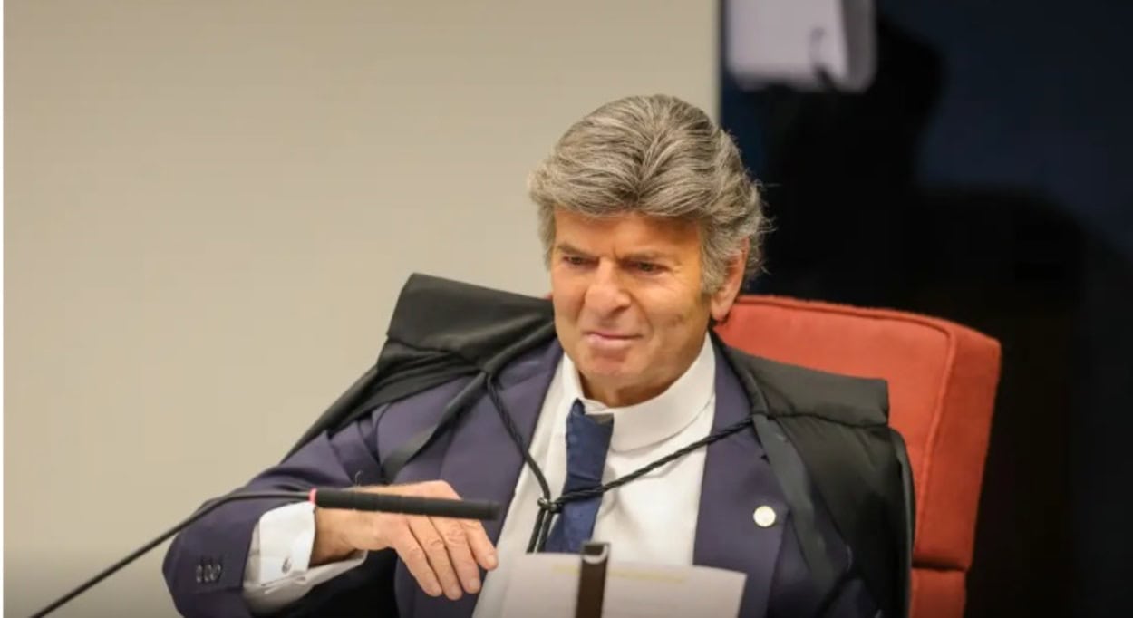 Fux cita incompetência do STF para julgar ação contra Bolsonaro