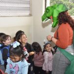 Sabina inicia projeto itinerante e leva mundo dos dinossauros a escolas municipais de Santo André