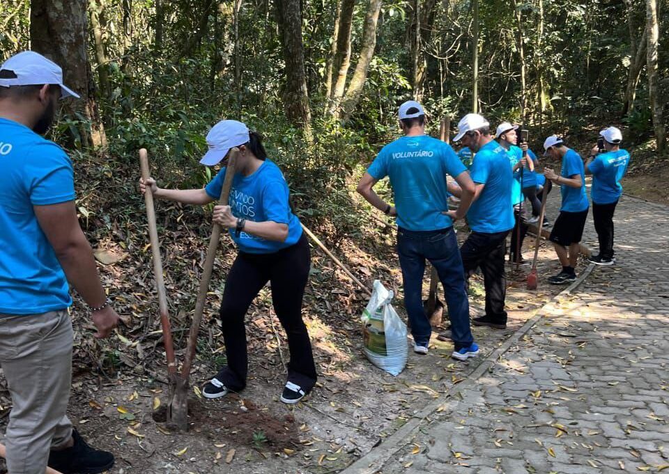 Braskem promove plantio de mudas no Parque da Gruta, em Mauá, durante a We Care Week
