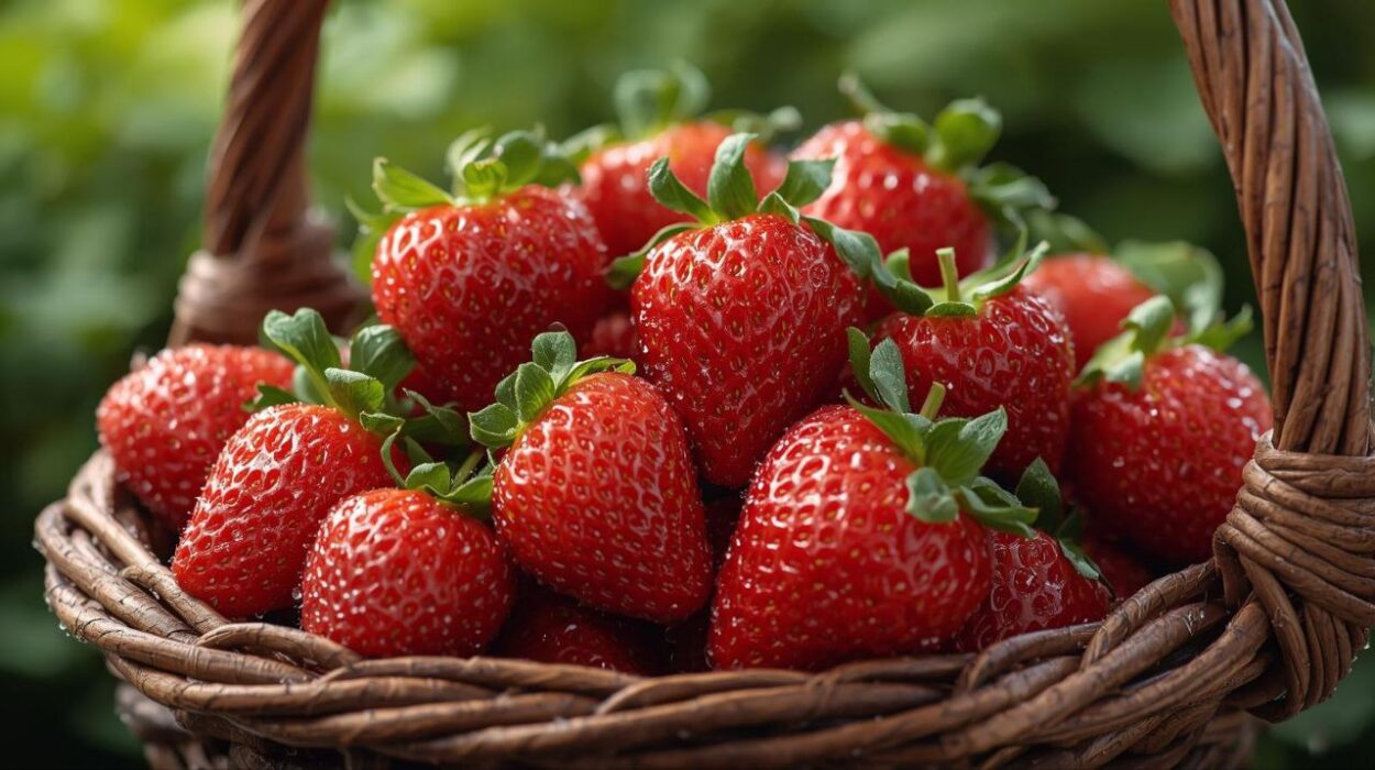 Com aproximadamente 30 expositores, o festival tem uma variedade de comidas, entre elas, merengue de morango, espeto de morango, coxinha de morango, fondue de morango, pastel de morango, cocada de morango, maçã do amor, cestinha de morango, cone de morango, chopp de morango, crepe suíço com morango e muito mais