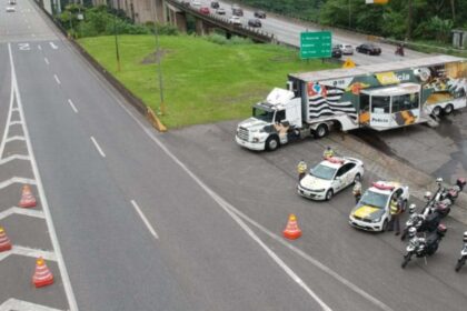 Policiais Militares Rodoviários foram acionados para atender a ocorrência de óbito na Imigrantes