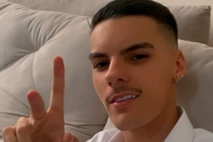 Jovem Nathan Terentin, morreu após um acidente de trânsito.