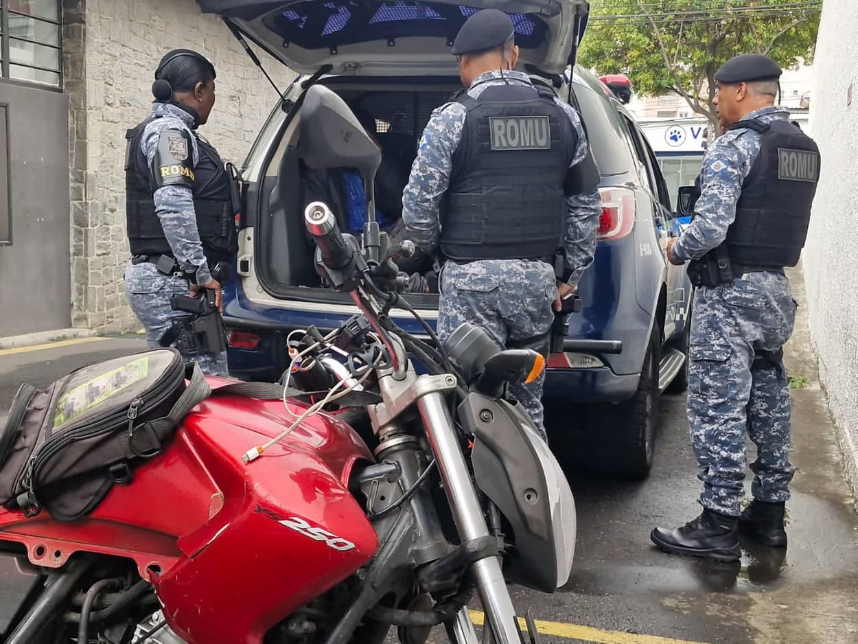 Com serviço de inteligência do Smart Sanca, GCM prende homem que roubou mulher com filho