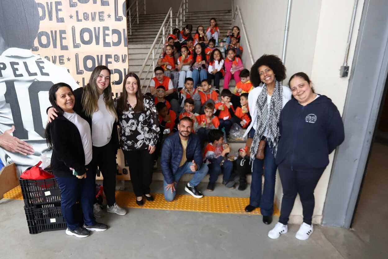 Presidente do Fundo Social, a primeira-dama promoveu passeio especial com as crianças atendidas pela Instituição Assistencial e Educacional Dr. Klaide 