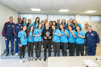 Prefeitura de São Caetano celebra conquista inédita do handebol feminino no Brasileiro Juvenil Interclubes