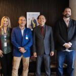 Guto Volpi liderou encontros com representantes do Sesi, da Frente Nacional de Prefeitas e Prefeitos e do Ministério do Trabalho