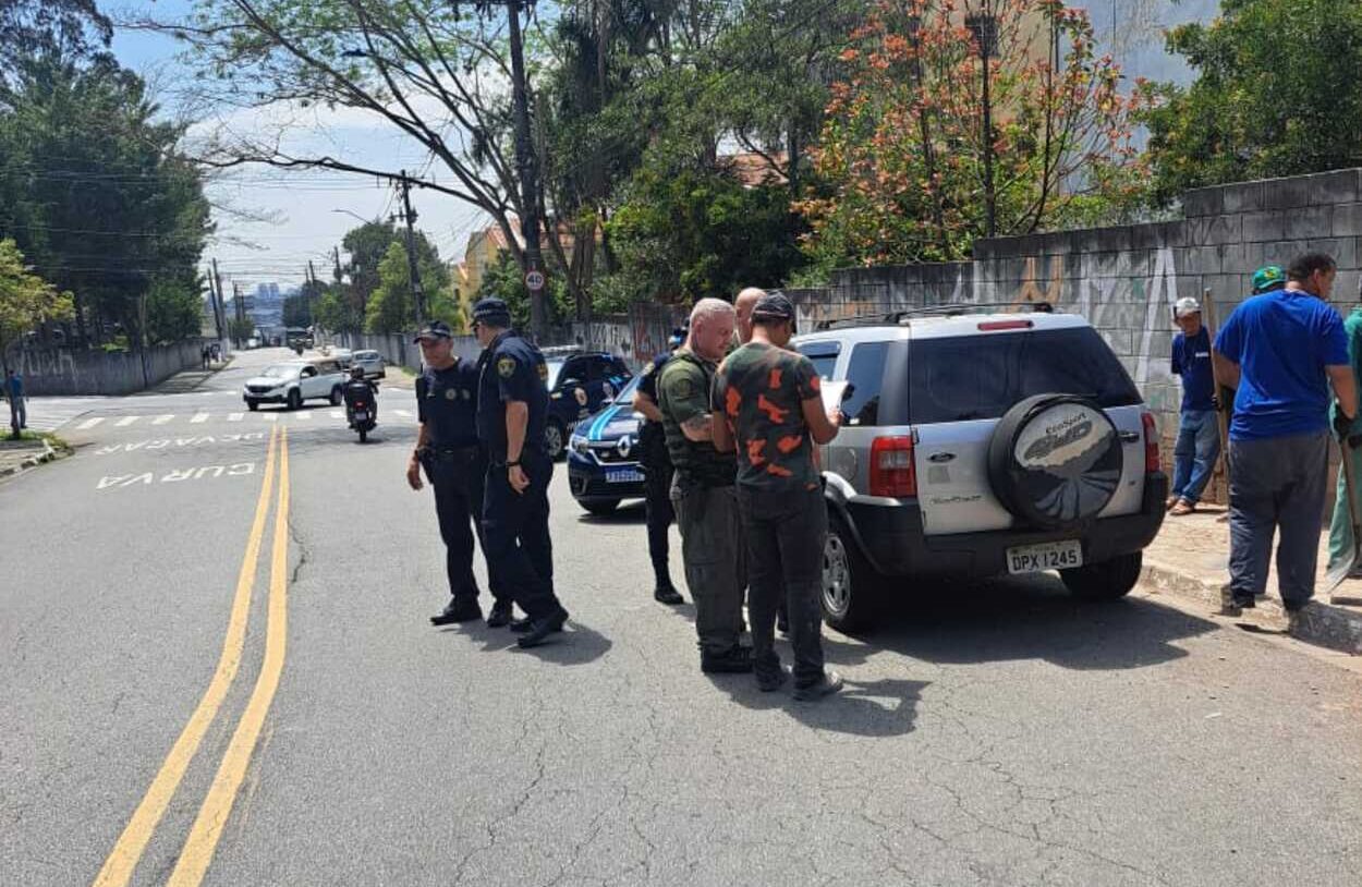 GCM de Diadema flagra descarte irregular de resíduos