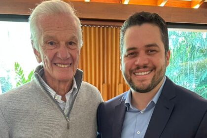 Prefeito Gilvan Ferreira discute futuro da educação no Brasil com Jorge Paulo Lemann