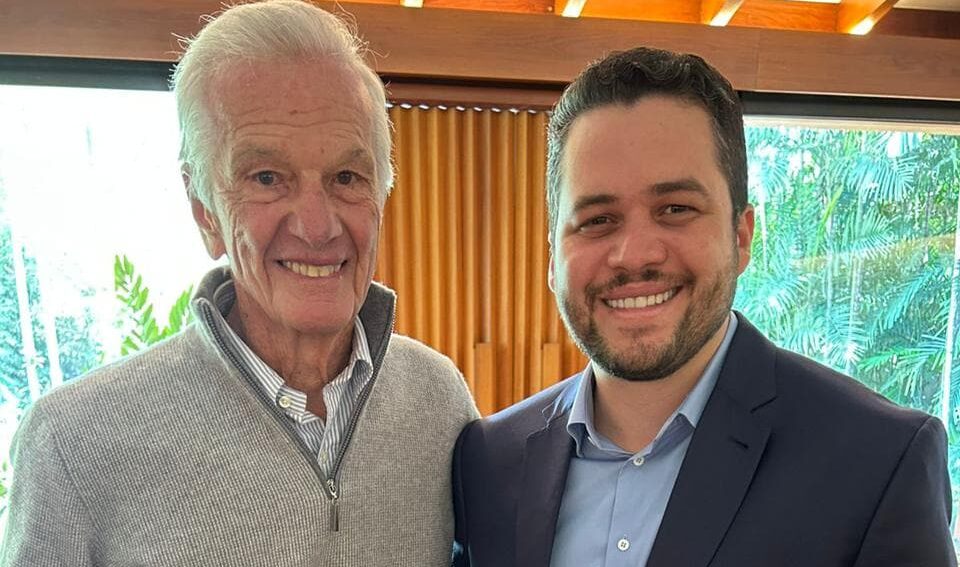 Prefeito Gilvan Ferreira discute futuro da educação no Brasil com Jorge Paulo Lemann