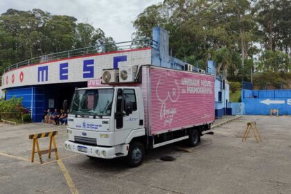 Unidade Móvel de Mamografia realiza atendimentos no Mesc nesta segunda e terça