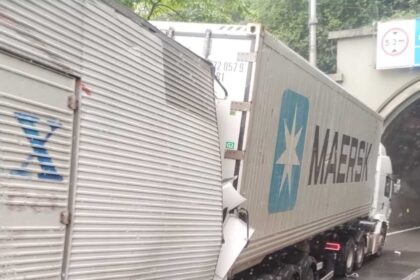 Acidente com caminhões na Anchieta deixa um sem vida e dois feridos gravemente