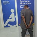 Em São Bernardo, GCM prende homem em flagrante por furto de torneiras em banheiro público da Esplanada do Paço Municipal