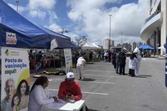 Ação da Caravana da Saúde de São Bernardo realiza serviços de prevenção e orientação no Alvarenga