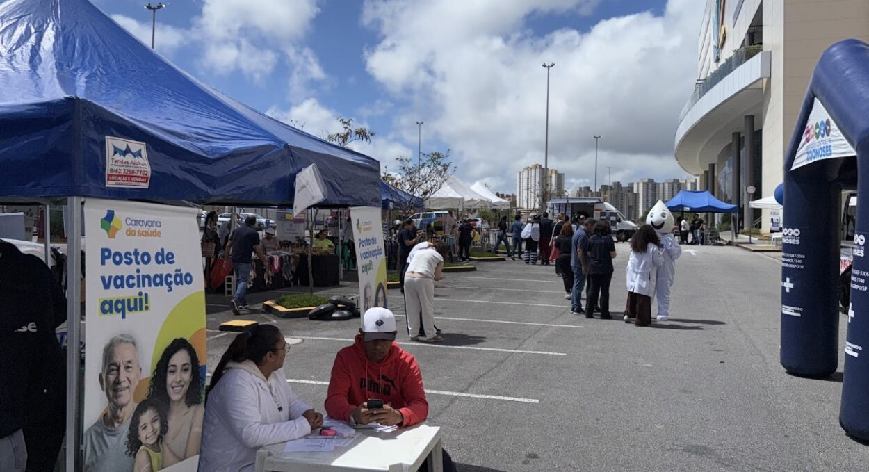 Ação da Caravana da Saúde de São Bernardo realiza serviços de prevenção e orientação no Alvarenga