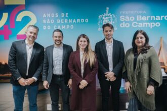 São Bernardo reforça parceria com a Scania em visita institucional voltada ao Turismo Industrial e iniciativas do setor automotivo