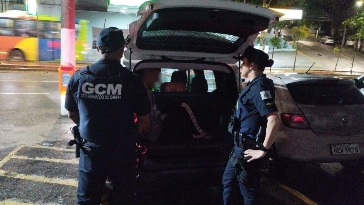 GCM de São Bernardo prende em flagrante homem por agressão à ex-companheira diante da filha de 5 anos