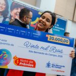 Nota de Prêmios chega à marca de R$ 500 mil pagos em 2025 e incentiva cidadania fiscal em São Bernardo