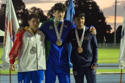 Atleta de São Bernardo conquista ouro no Pan-Americano Sub-20 de Atletismo
