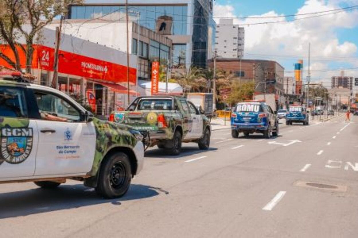 Em São Bernardo, Operação Meu Bairro Seguro fortalece a presença da GCM na região do Rudge Ramos